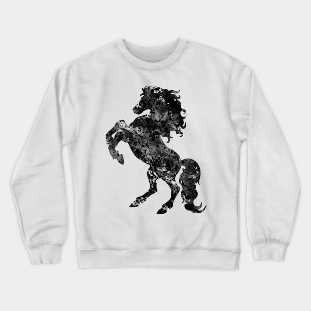 Horse Crewneck Sweatshirt by erzebeth